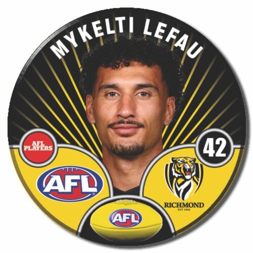 Richmond Tigers 2026 Player Pin Badge - LEFAU