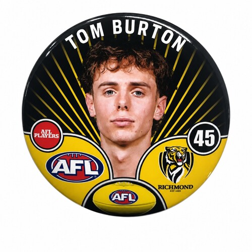 Richmond Tigers 2026 Player Pin Badge - BURTON