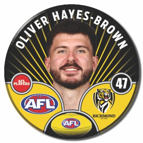 Richmond Tigers 2026 Player Pin Badge - HAYES-BROWN