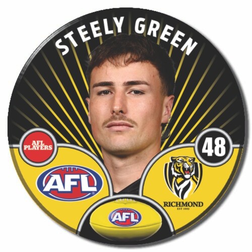 Richmond Tigers 2026 Player Pin Badge - GREEN