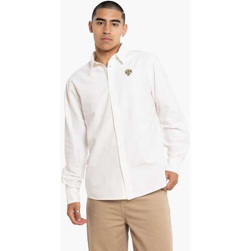 Richmond Tigers Mens Embroidered Logo White Shirt