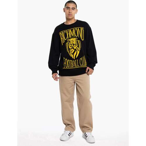 Richmond Tigers Mens Supporter Knit Crew