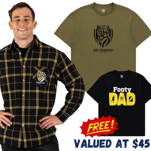 Richmond Tigers Dad Pack - FREE T-Shirt