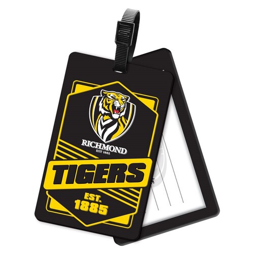 Richmond Tigers Rubber Luggage Tag