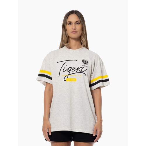 Richmond Tigers Womens Oversize Stack Tee