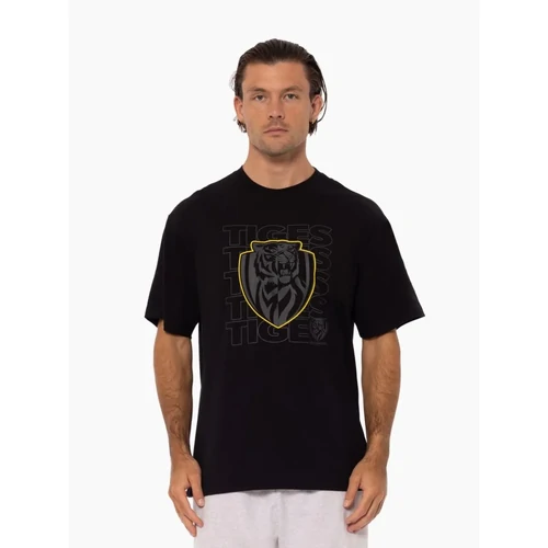 Richmond Tigers Mens Two-Tone Logo Tee
