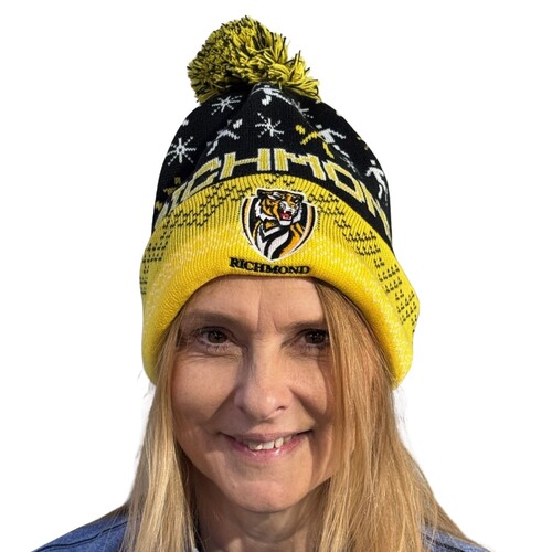 Richmond Tigers Adult Ugly Beanie