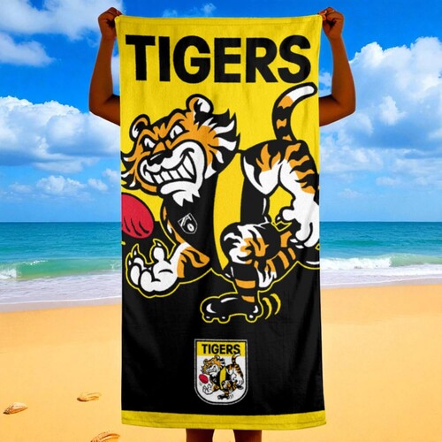 Richmond Tigers Jumbo Beach Towel