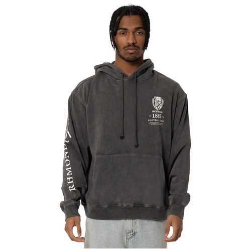 Richmond Tigers Mens Acid Wash Hoodie