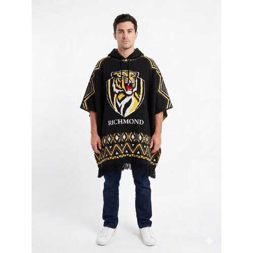 Richmond Tigers Dakota Knitted Poncho
