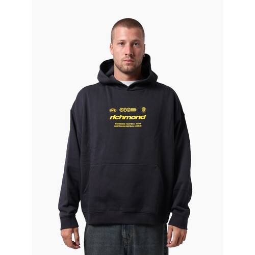 Richmond Tigers Mens Lifestyle Box Fit Hood  