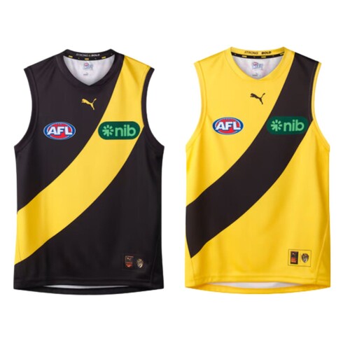 Richmond Tigers Home & Clash Guernsey Bundle