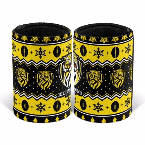 Richmond Tigers Christmas Stubby Holder