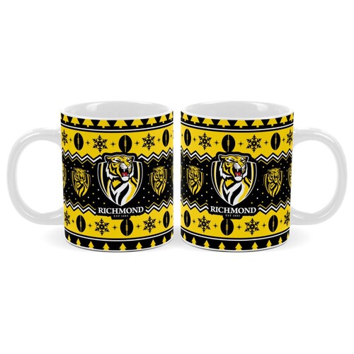 Richmond Tigers Christmas Coffee Mug