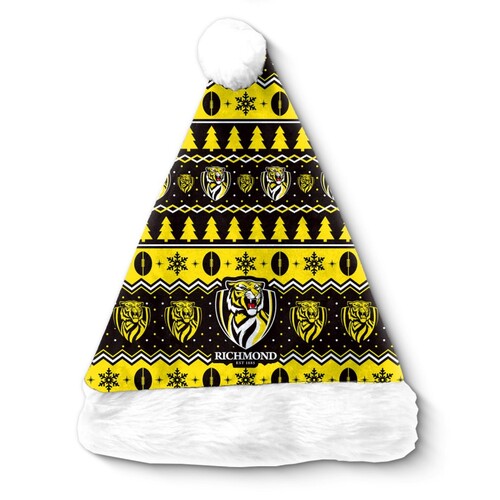 Richmond Tigers Christmas Santa Hat