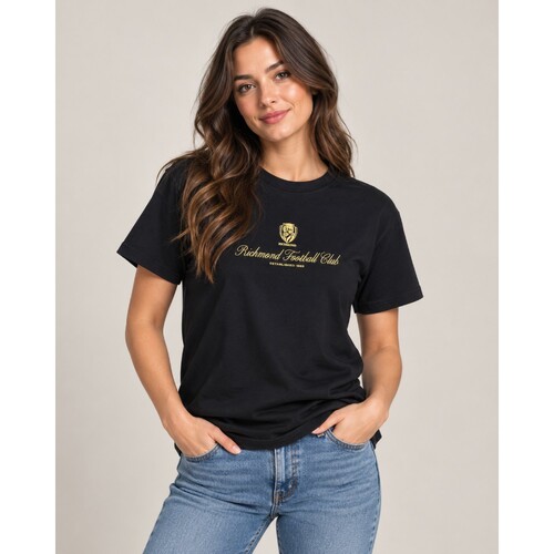 Richmond Tigers Womens Crest Tee 
