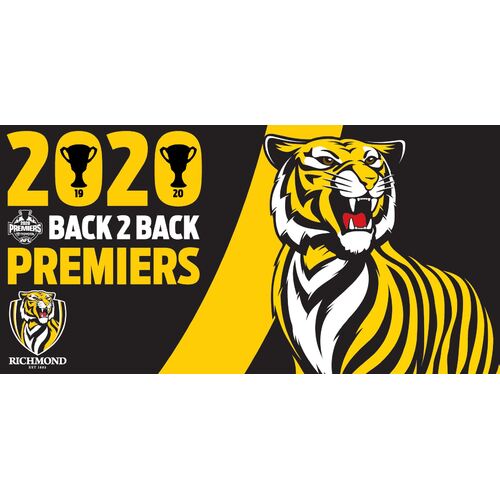 Richmond Tigers 2020 Premiers Flag Pole Flag