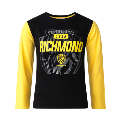Richmond Tigers Youths Long Sleeve T-Shirt