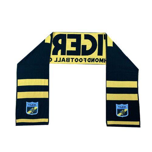 Richmond Tigers Woollen Australian Made Scarf