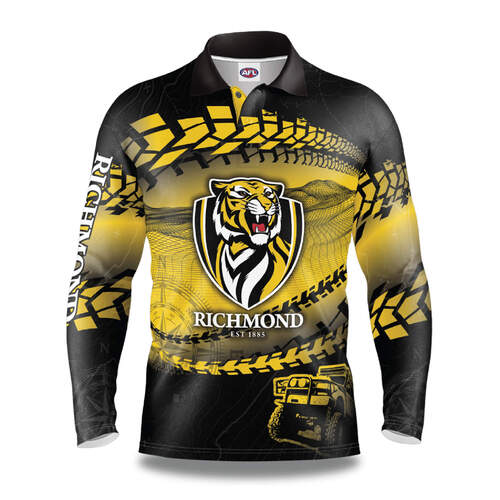 Richmond Tigers Trax Off-Road Camping Shirt