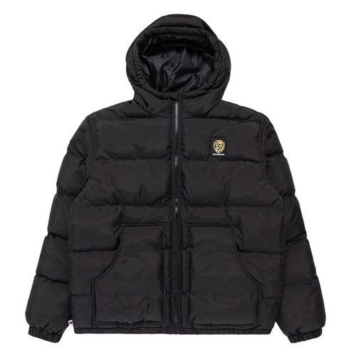 Richmond Tigers Womens Hooded Puffa Jacket