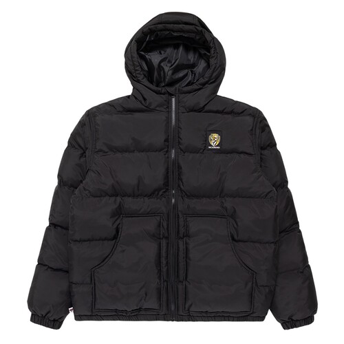Richmond Tigers Mens Hooded Puffa Jacket