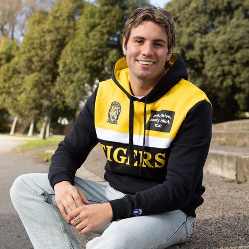 Richmond Tigers Throwback Pullover Hood