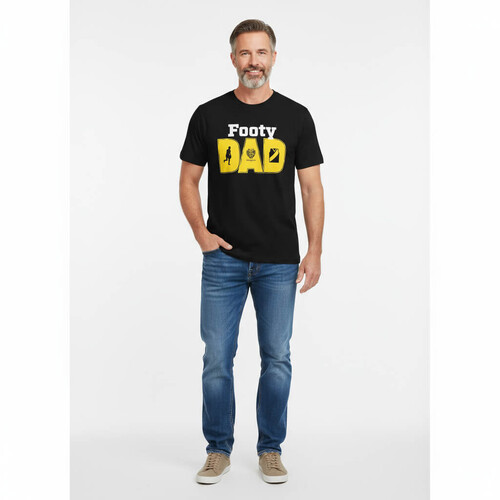 Richmond Tigers Mens Footy Dad Tee - Members Only