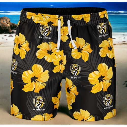 Richmond Tigers Aloha Hawaiian Swim Shorts