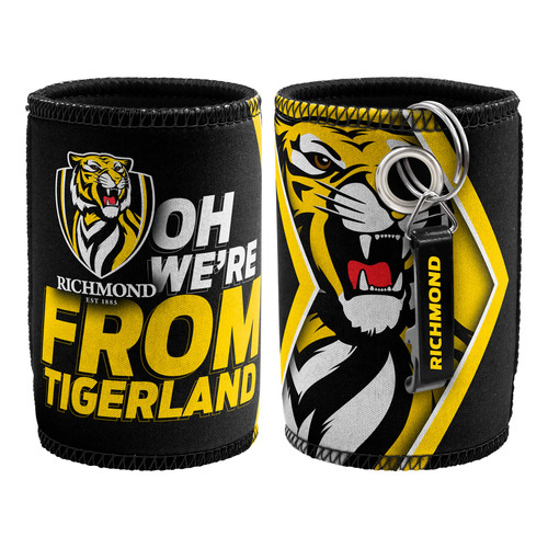 Richmond Tigers Stubby Holder with Opener