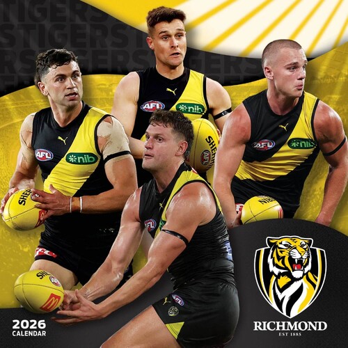 Richmond Tigers 2026 AFL Calendar