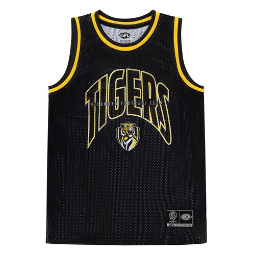 Richmond Tigers Youths Basketball Singlet
