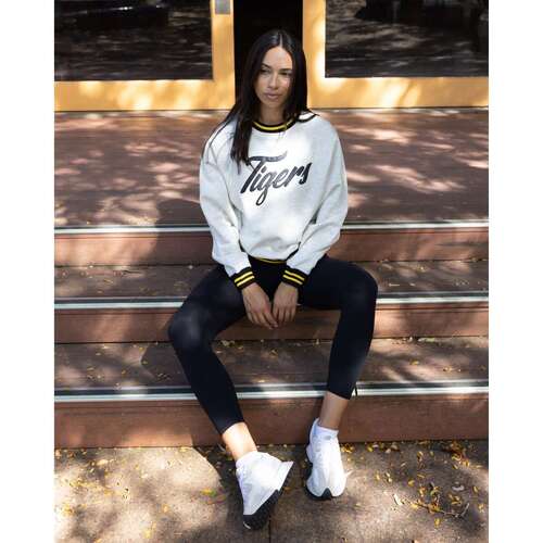 Richmond Tigers Womens Script Crew Top