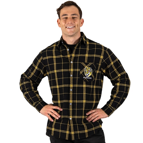 Richmond Tigers Mustang Flannel Shirt