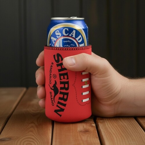 AFL Sherrin Football Stubby Holder