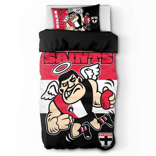 St Kilda Saints Single Doona Cover