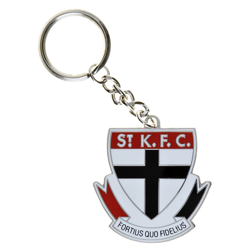 St Kilda Saints Logo Metal Keyring