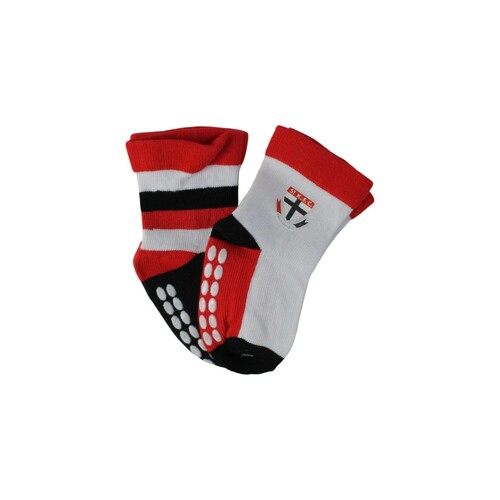 St Kilda Saints Baby Socks 2 Pack