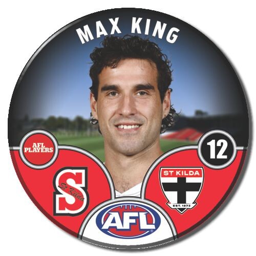 St Kilda Saints 2025 Player Pin Badge - KING