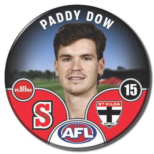 St Kilda Saints 2025 Player Pin Badge - DOW