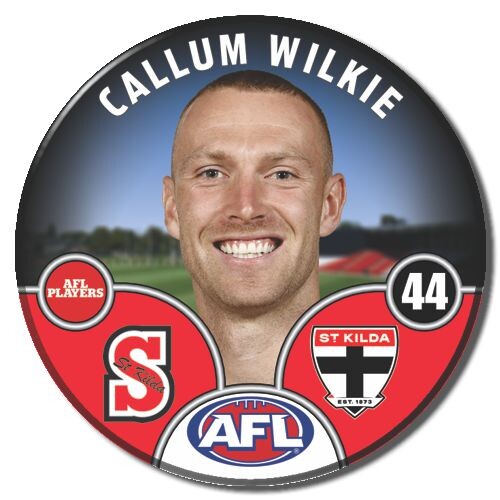 St Kilda Saints 2025 Player Pin Badge - WILKIE