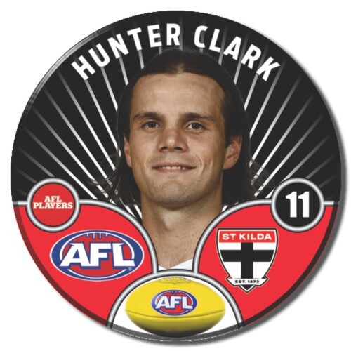 St Kilda Saints 2026 Player Pin Badge - CLARK