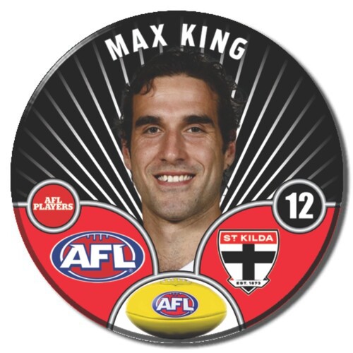 St Kilda Saints 2026 Player Pin Badge - KING