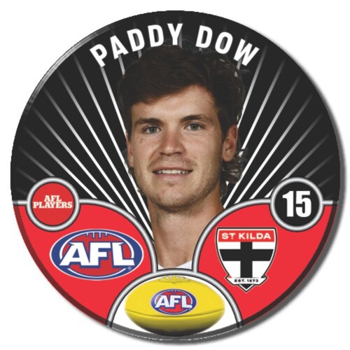 St Kilda Saints 2026 Player Pin Badge - DOW