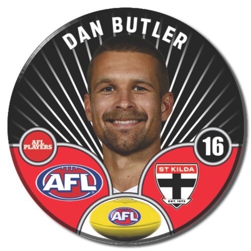 St Kilda Saints 2026 Player Pin Badge - BUTLER