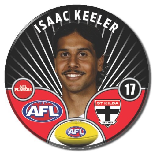 St Kilda Saints 2026 Player Pin Badge - KEELER
