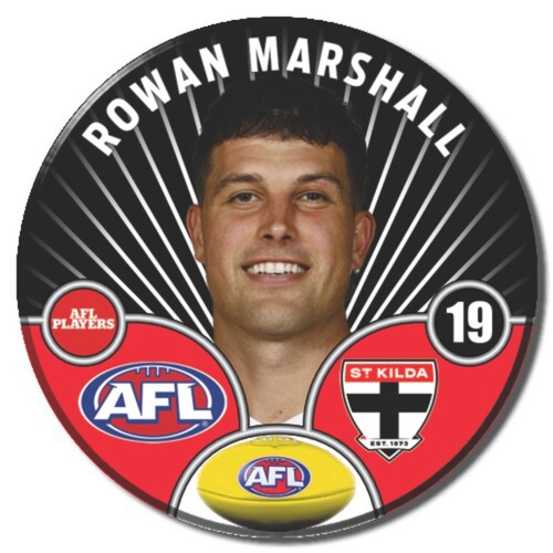 St Kilda Saints 2026 Player Pin Badge - MARSHALL