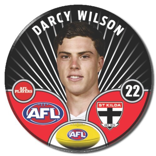 St Kilda Saints 2026 Player Pin Badge - WILSON