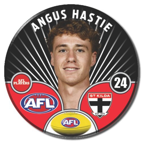 St Kilda Saints 2026 Player Pin Badge - HASTIE
