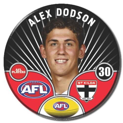 St Kilda Saints 2026 Player Pin Badge - DODSON
